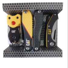 SET VEČNAMENSKEGA ORODJA 3KOMKLEŠČE NOŽ OBESEK ZA KLJUČE CAT CAT 105967
