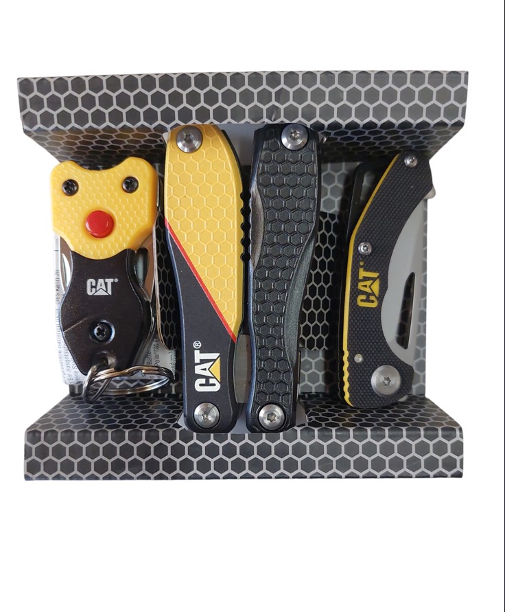 SET VEČNAMENSKEGA ORODJA 3KOMKLEŠČE NOŽ OBESEK ZA KLJUČE CAT CAT 105967