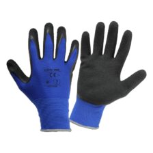 ROKAVICE LATEX ČRNO-MODRE "11" 2XL LAHTI L211711K