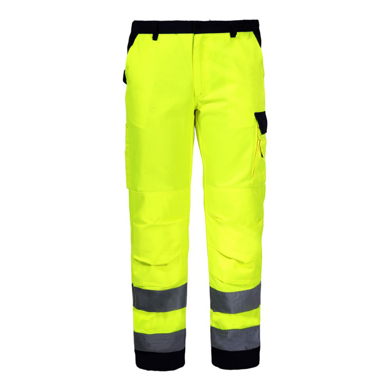 HLAČE VISOKE VIDLJIVOSTI PREMIUM RUMENE "XL" LAHTI L4100604