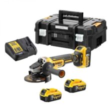 AKU KOTNI BRUSILNIK 18V 3x5.0Ah, 125MM TSTAK Dewalt DCG405P3