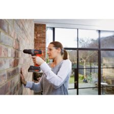 AKU VRTALNIK UDARNI 18V 2x1,5Ah KOVČEK Black&Decker BCD003C2K