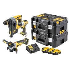 SET 3 ORODIJ XR 18V 3X5,0 Ah TSTAKDCH273, DCG405N, DCF887N Dewalt DCK305P3T