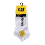 MOŠKE NOGAVICE NIZKE BELE 43/46 3 PARI CAT CAT AV180