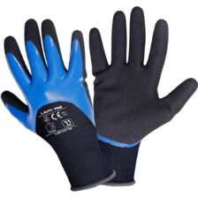 ROKAVICE L NITRILE ČRNO-MODRA PROFIX L221009K