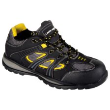 ČEVLJI NUBUCK/MREŽA ČRNO-RUMENI S1P SRA 42 PROFIX L3040342